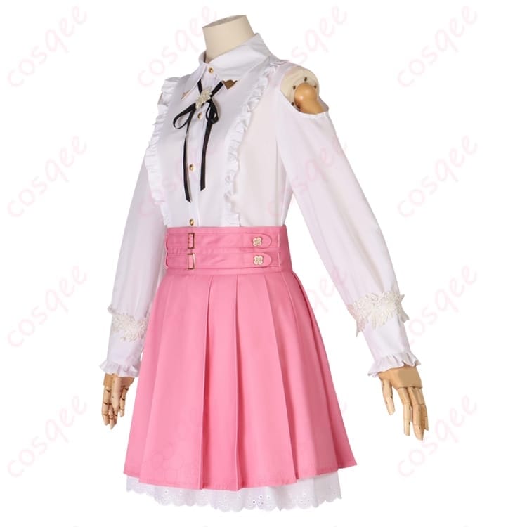 ホロライブEN 森カリオペ風コスプレ衣装 ブラックピンク配色で写真映えする着こなし - 5枚目の画像