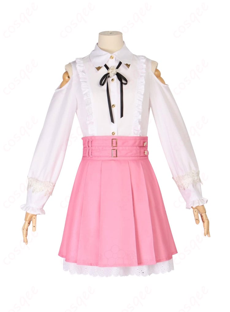 コスプレ衣装 インナーシャツ正面ディテール 森カリオペ専用パターン再現