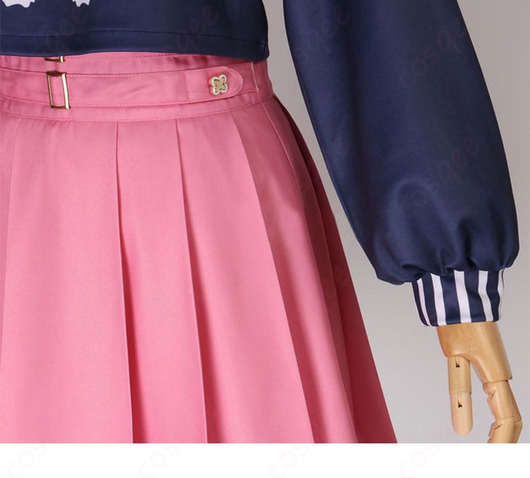 コスプレ衣装 袖口装飾ディテール フリル&レースでガーリー度UP