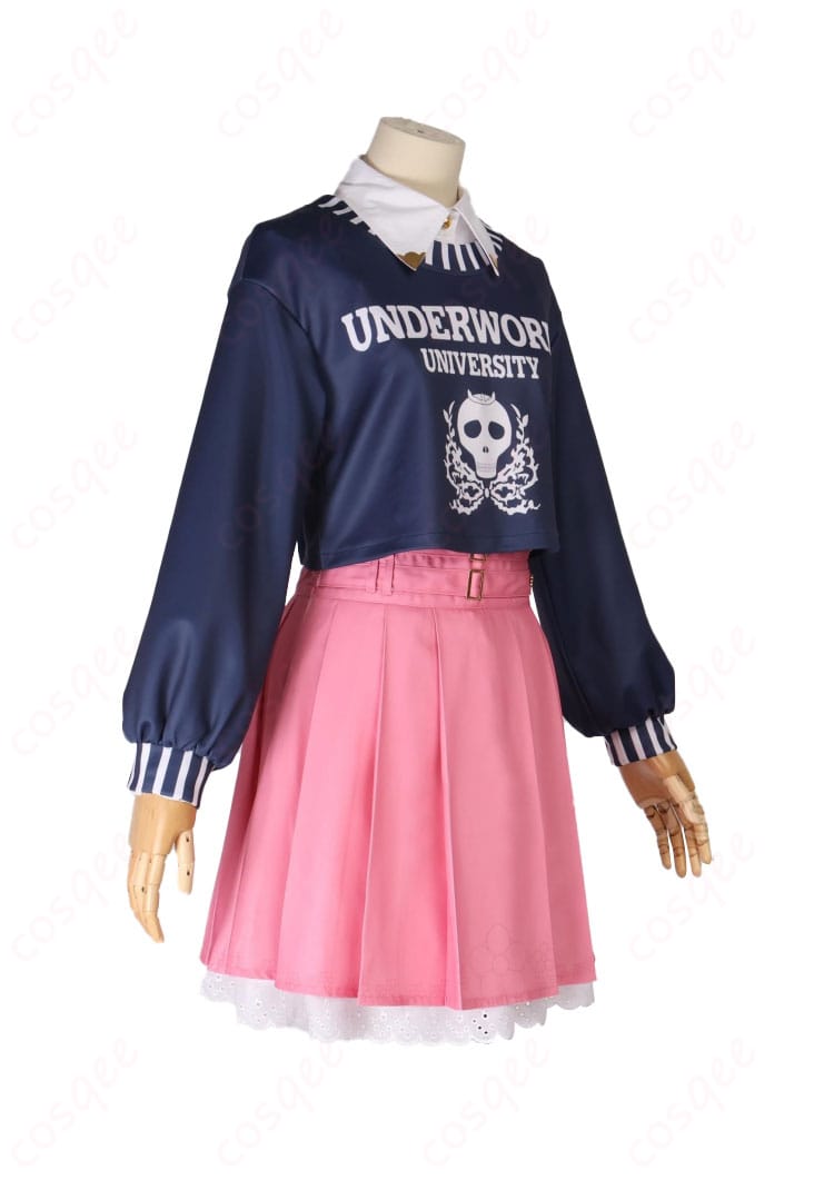 ホロライブ森カリオペ カワイイ衣装 コスプレ 側面ビュー ラインとボリュームをチェック