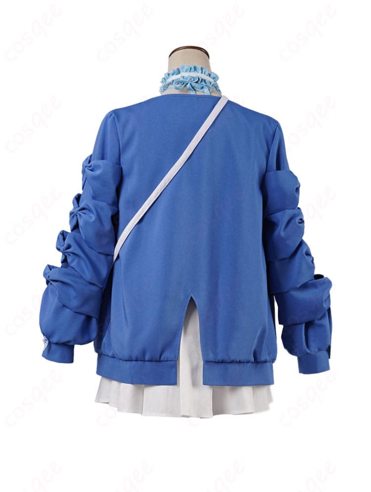 フワワ カジュアルコスプレ衣装 背面フルビュー リボン&フードの再現度必見