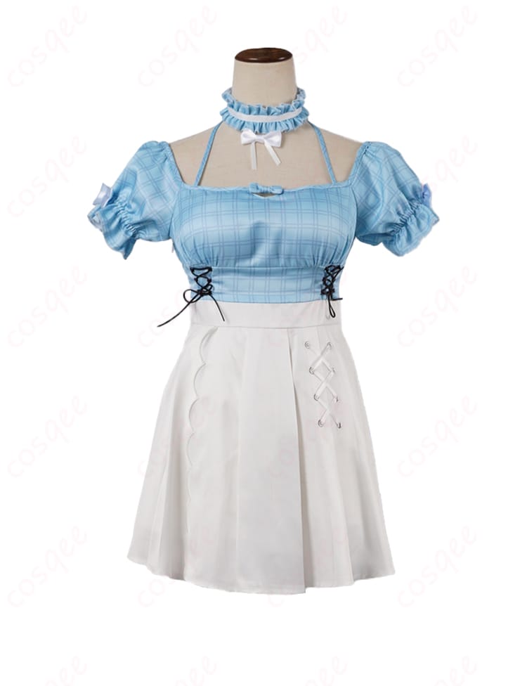 フワワ スカート前面装飾アップ レースとリボンで原作の可愛さ再現