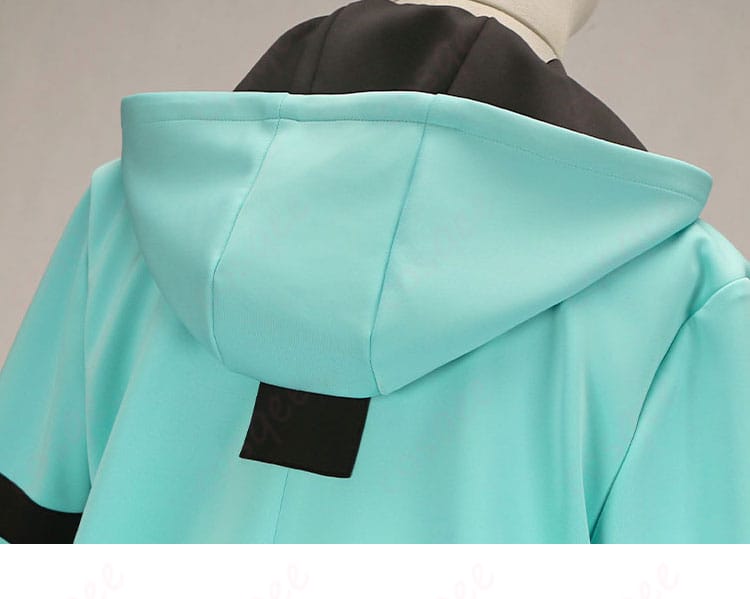 私服コート フード装飾ディテール|金木研 コスプレ帽子部分