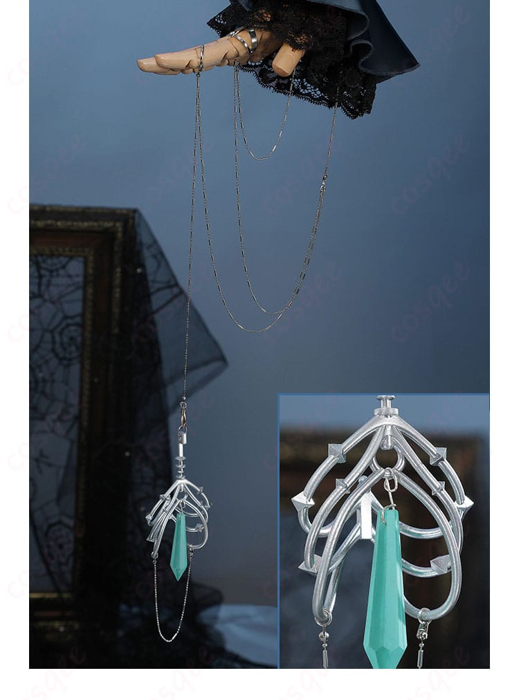 イェレナ コスプレ衣装 首飾りクローズアップ|高品質アクセで世界観を強調