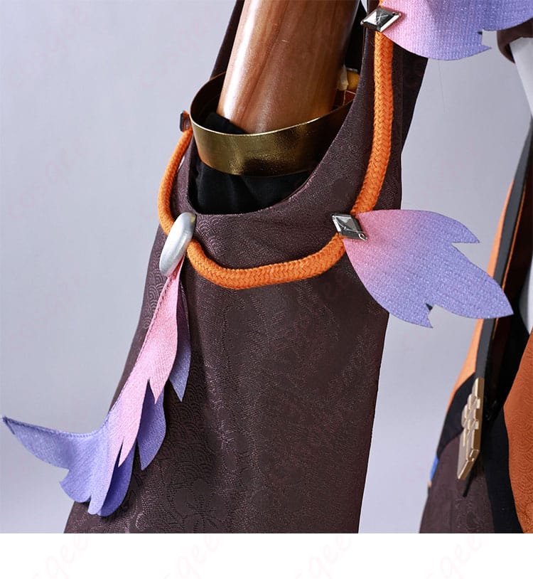 原神イアンサ コスプレ衣装 袖口ディテール 動きに合わせて映えるライン