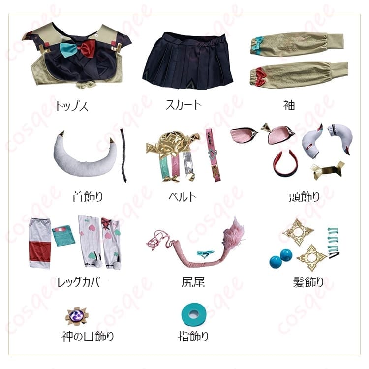 原神 ヴァレサの魅力を品良く再現するコスプレ衣装｜写真映えと動きやすさを両立 - 5枚目の画像