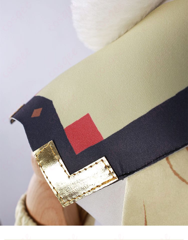 ヴァレサ 通常服 衣襟装飾クローズアップ 刺繍とチャームがポイント