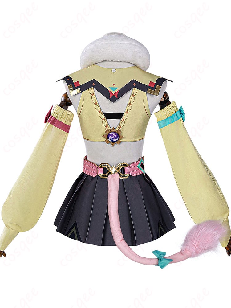 ヴァレサ コスプレ衣装 背面ビュー 尻尾&模様も完全再現