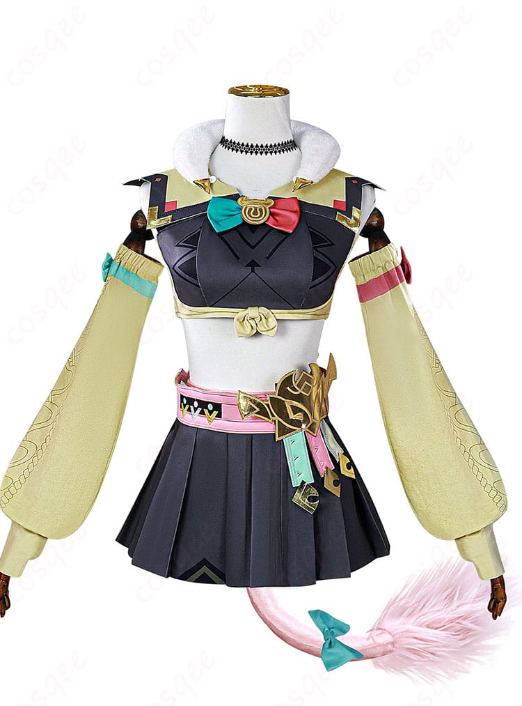 原神 ヴァレサ コスプレ衣装 正面フルショット 高品質シルエット|コスプレ通販