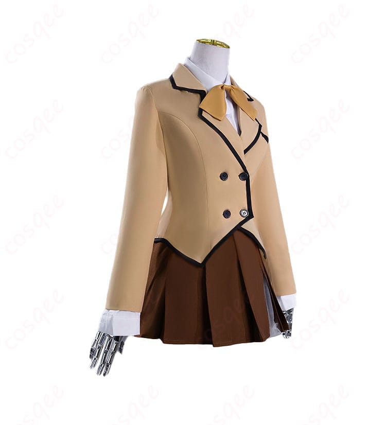 俺レベ 向坂雫 制服コスプレ衣装 側面シルエット｜スマートライン確認