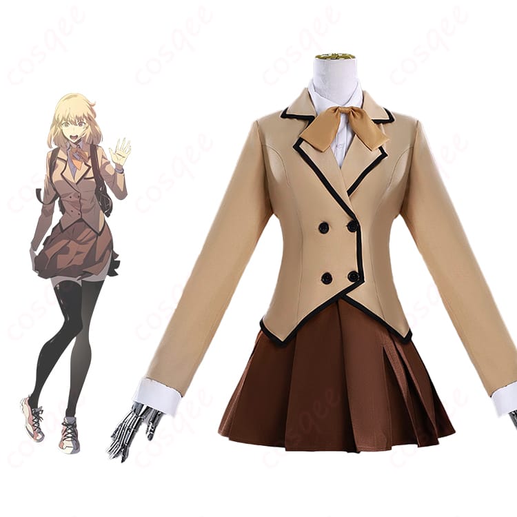 俺レベ 向坂雫 制服コスプレ衣装 キャラ比較ビジュアル｜COSCLT