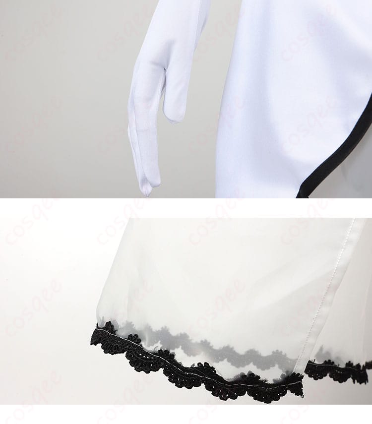 手袋&裾装飾の細部|FGO アルクェイド コスプレ衣装 高品質仕上げ