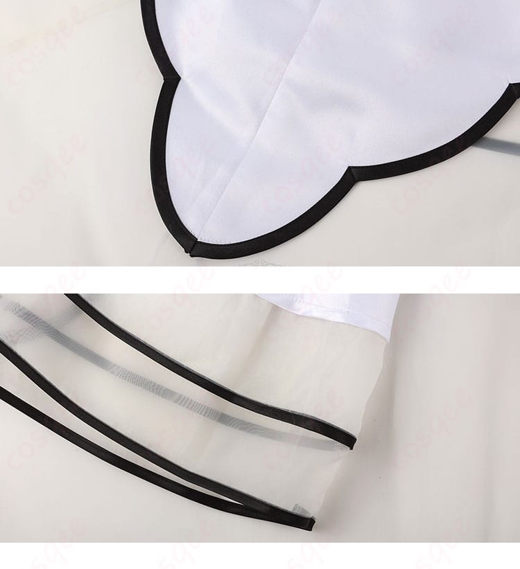 スカート裾の装飾刺繍アップ|FGO アルクェイド コスプレ衣装 忠実再現