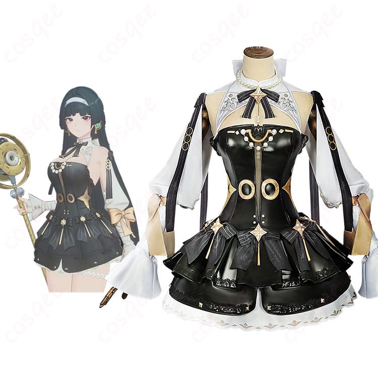 商品服装とアストラ・ヤオのキャラクターを組み合わせたコスプレ衣装。ゼンレスゾーンゼロの魅力を再現。