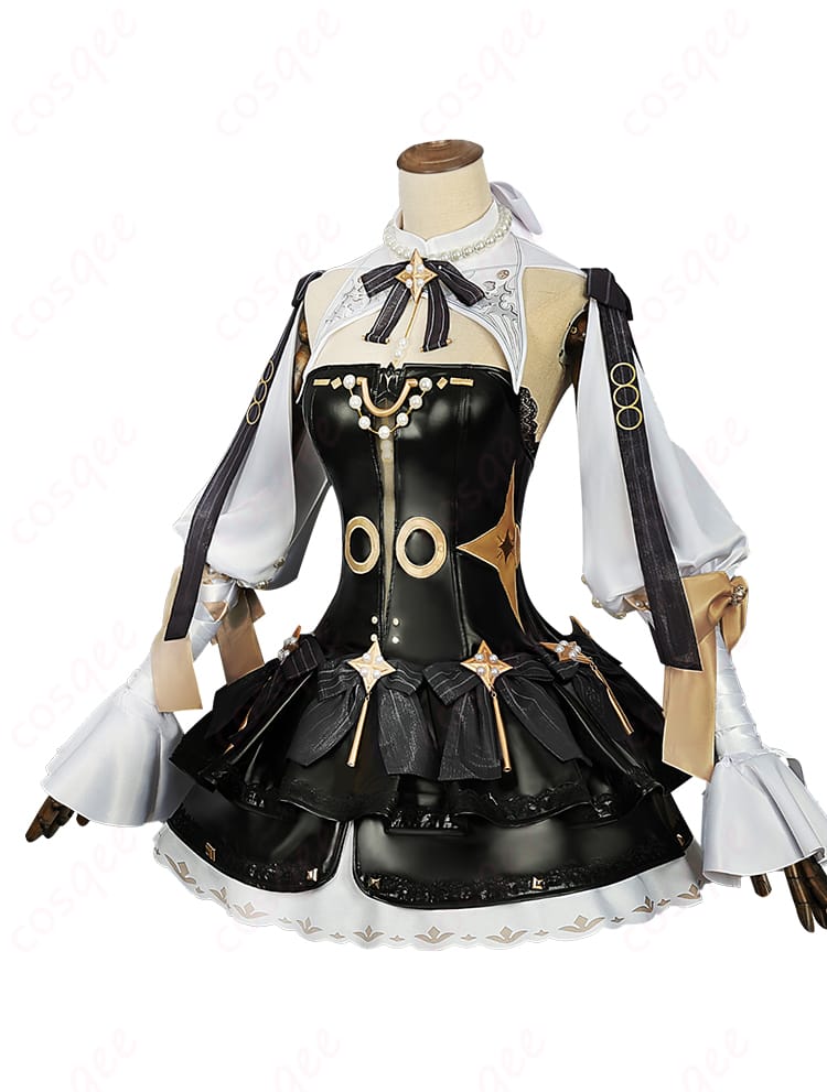 商品側面図。ゼンレスゾーンゼロのアストラ・ヤオコスプレ衣装の側面ディテール。