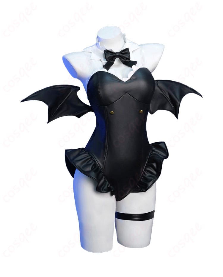 商品正面図。レムの幻夜の魔法使いver. コスプレ衣装の正面デザインを見てください。