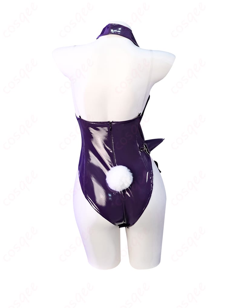 邪桒ナヅミ バニーガール コスプレ衣装のヘアアクセサリーの詳細。可愛らしいデザインが際立つ。