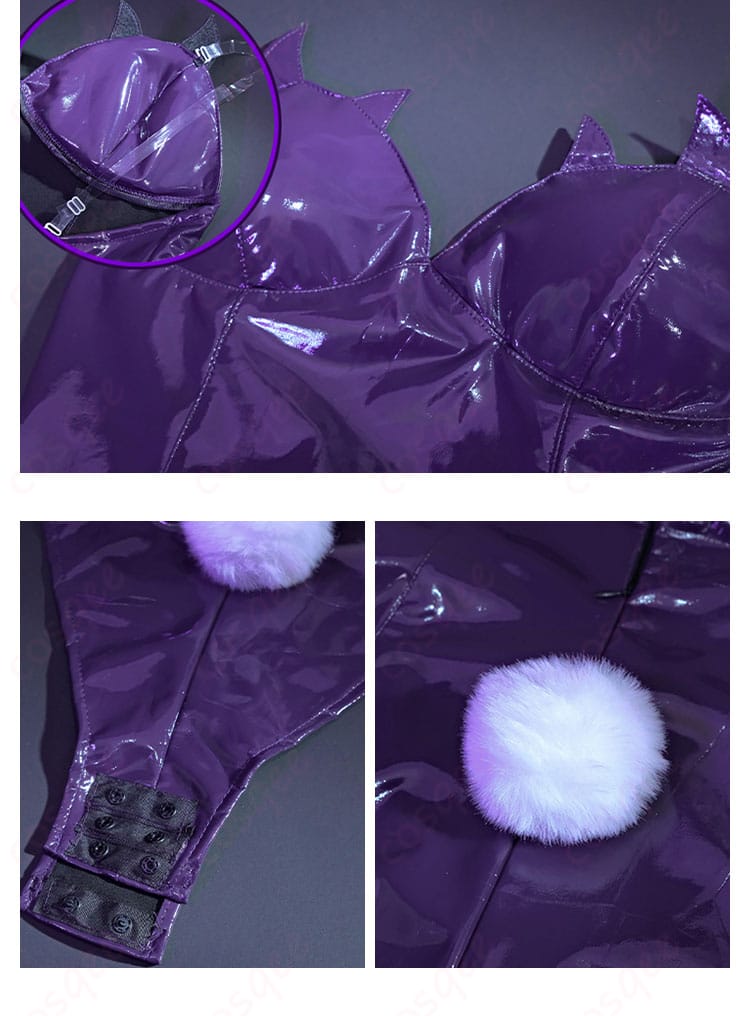 邪桒ナヅミ バニーガール コスプレ衣装の腰飾り。バランスの良いデザインがポイント。