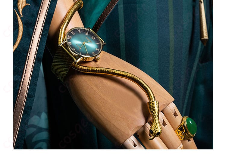 「第五人格」騎士(リチャード・スターリング)コスプレ衣装の腕飾りディテール。高精度のデザインが魅力です。