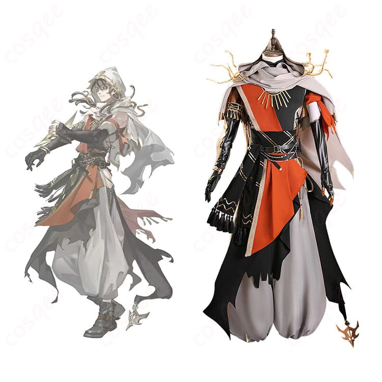 商品服装とキャラクターの合わせた画像 - 『第五人格』傭兵（ナワーブ・サベダー）コスプレ衣装