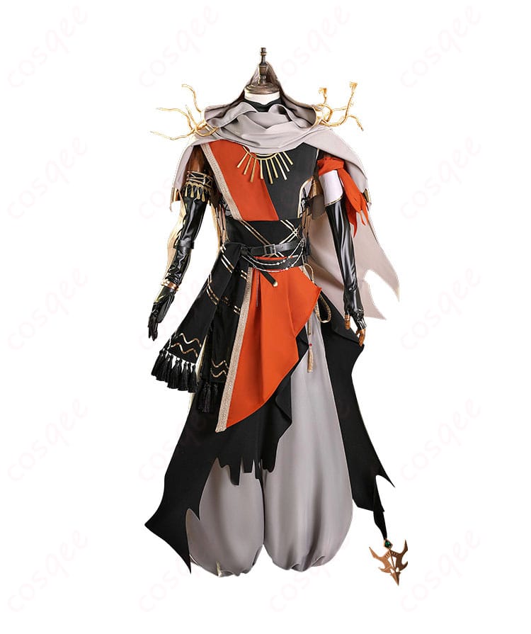 商品正面図 - 高い再現度で忠実に再現された正面のコスプレ衣装