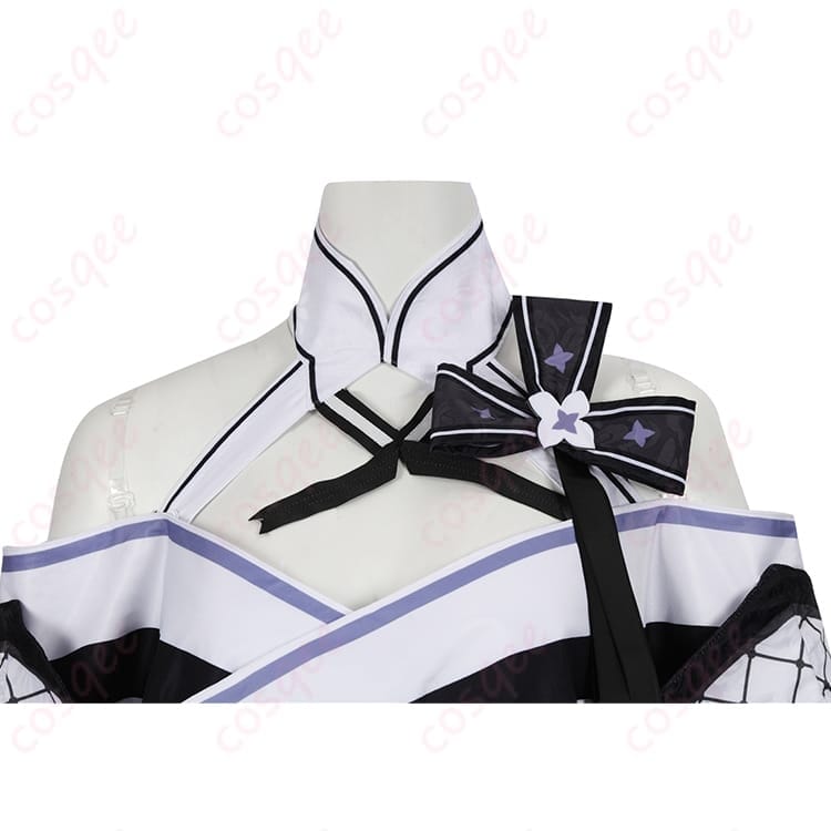 ホロライブのベスティア・ゼータ着物コスプレ｜上品モノトーンで写真もイベントも映える - 4枚目の画像