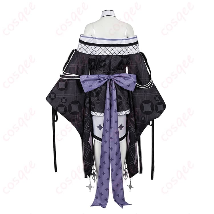 ホロライブのベスティア・ゼータ着物コスプレ｜上品モノトーンで写真もイベントも映える - 3枚目の画像