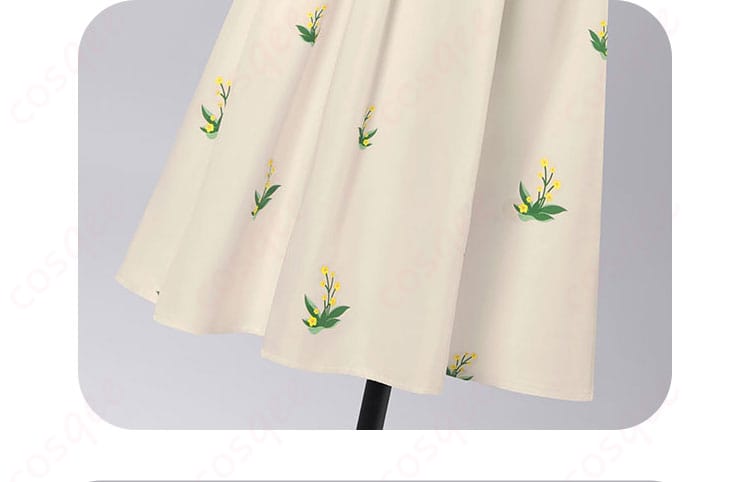 スカートの装飾詳細 - 長崎そよ私服コスプレ衣装のスカートの装飾。完璧な形と仕上がり。