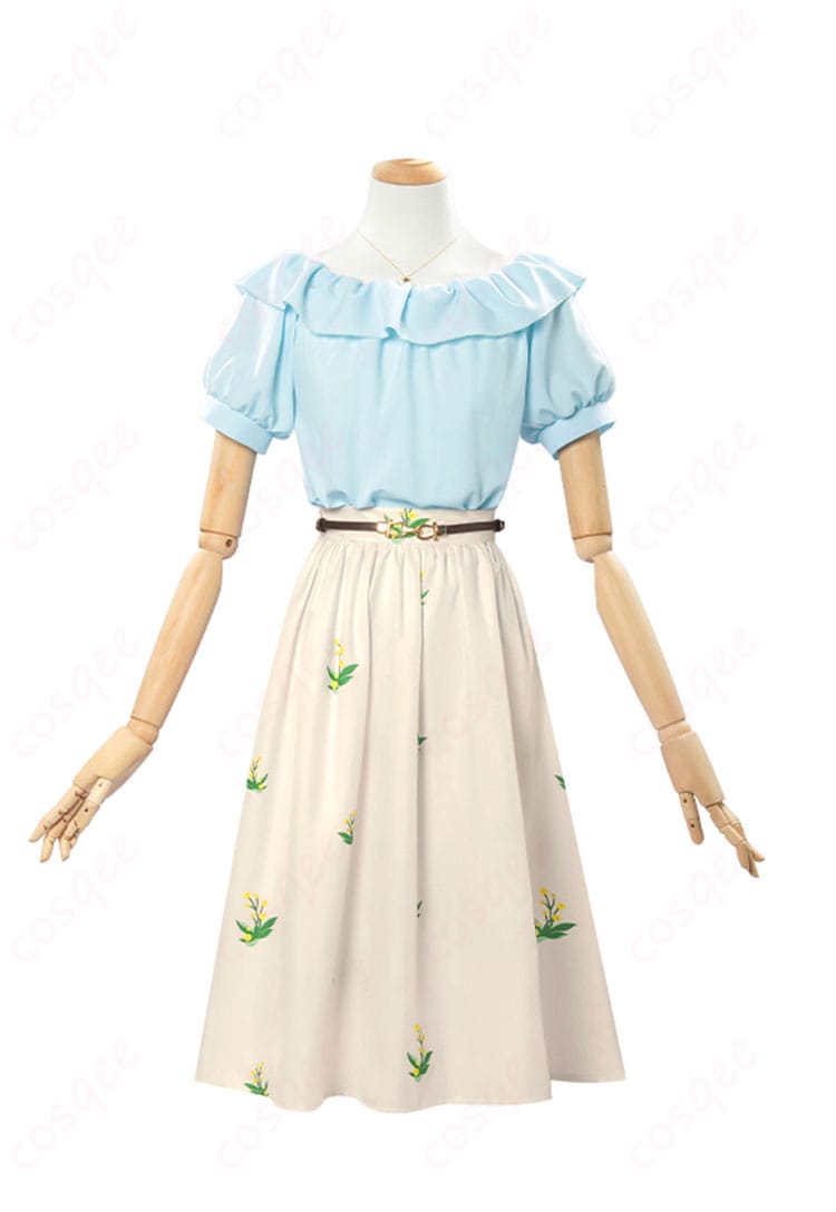 商品正面図 - 長崎そよ私服コスプレ衣装の正面のデザイン。高品質な仕上がり。