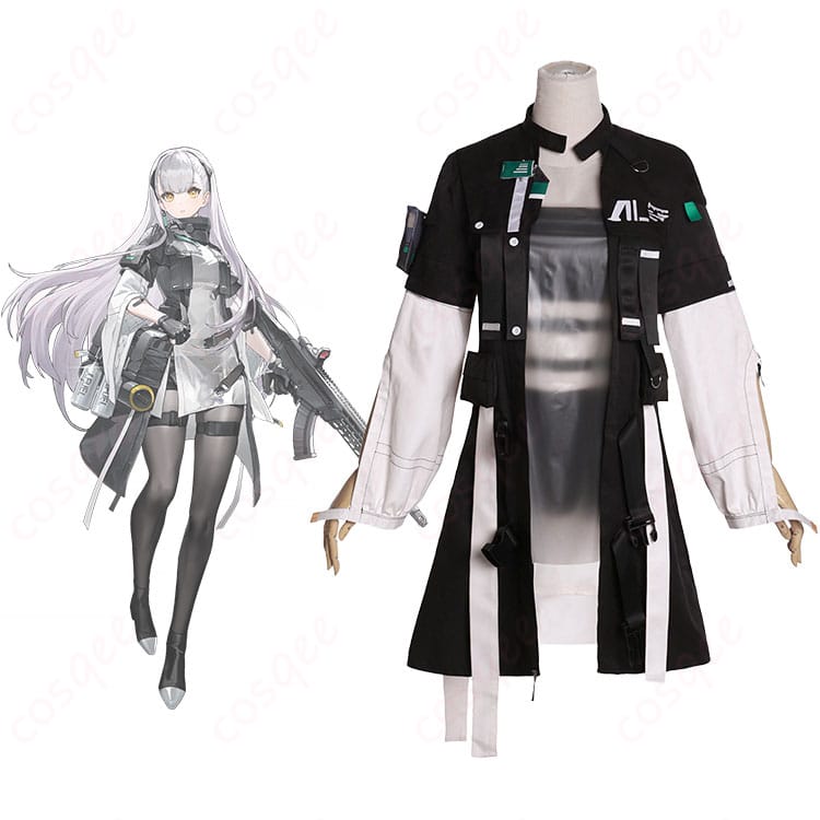 ドールズフロントライン2 トロロ コスプレ衣装とキャラクターの融合シーン - 高い再現度の衣装とキャラクターの詳細