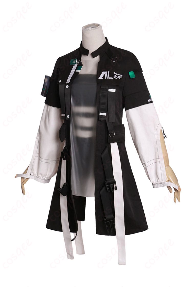 ドールズフロントライン2 トロロ コスプレ衣装の側面画像 - 立体感のあるコスプレ衣装のディテール