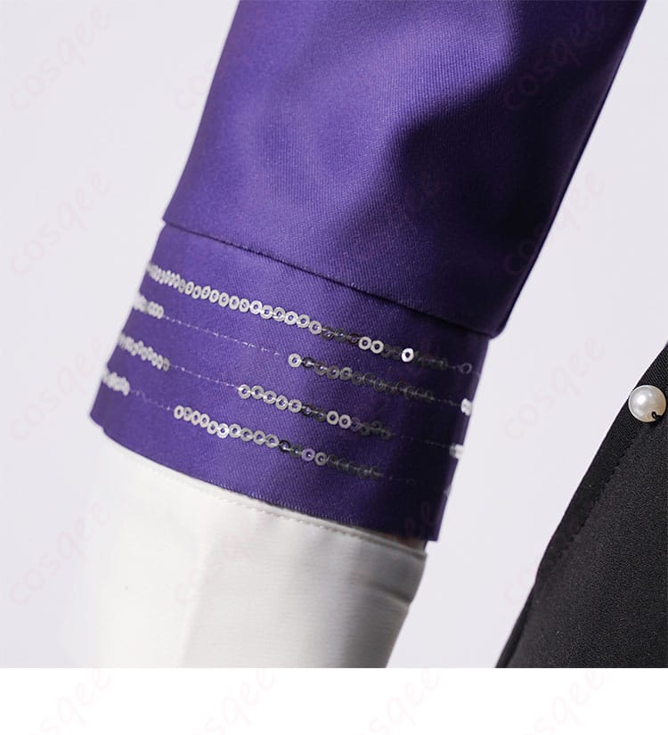 衣装の袖口部分の装飾ディテール。スタイルを引き立てます。