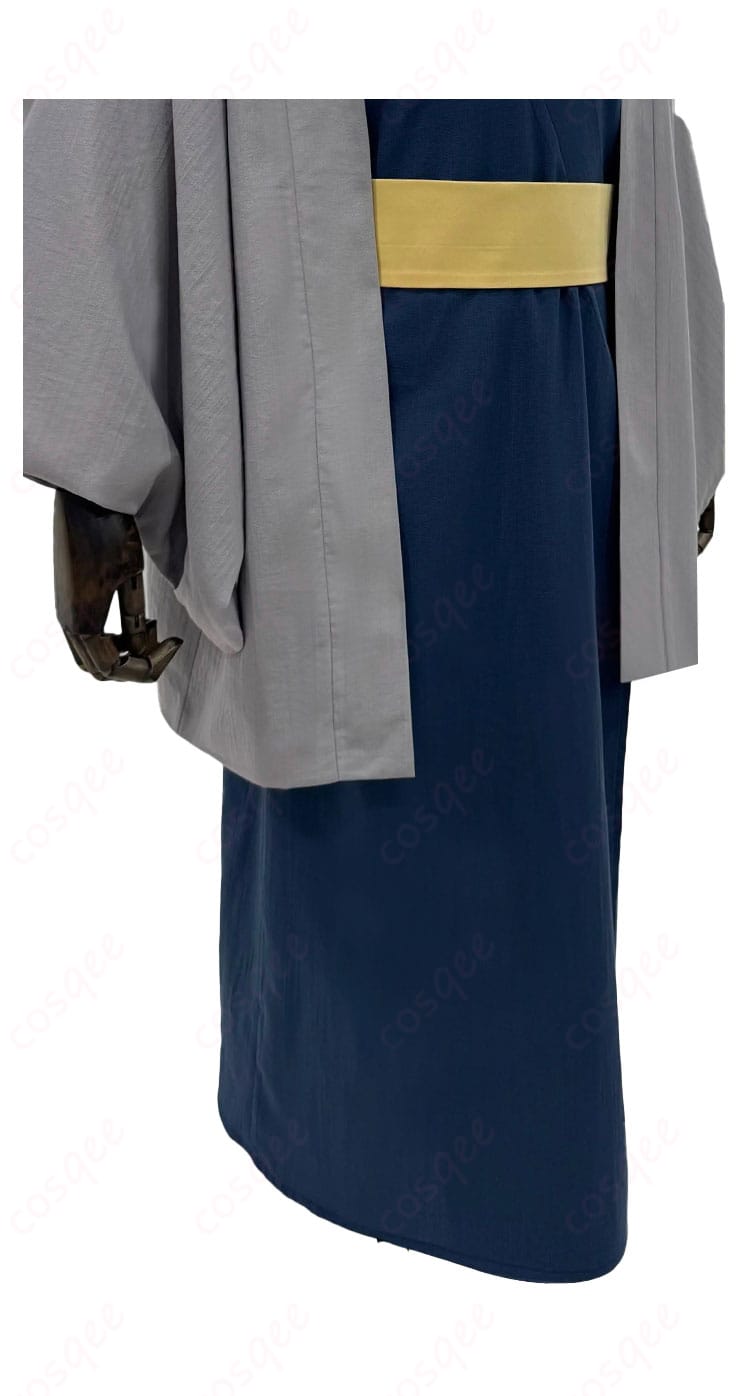 銀魂 桂小太郎 コスプレ衣装の裾装飾の細部。精緻な縫製と独特なデザインが特徴。