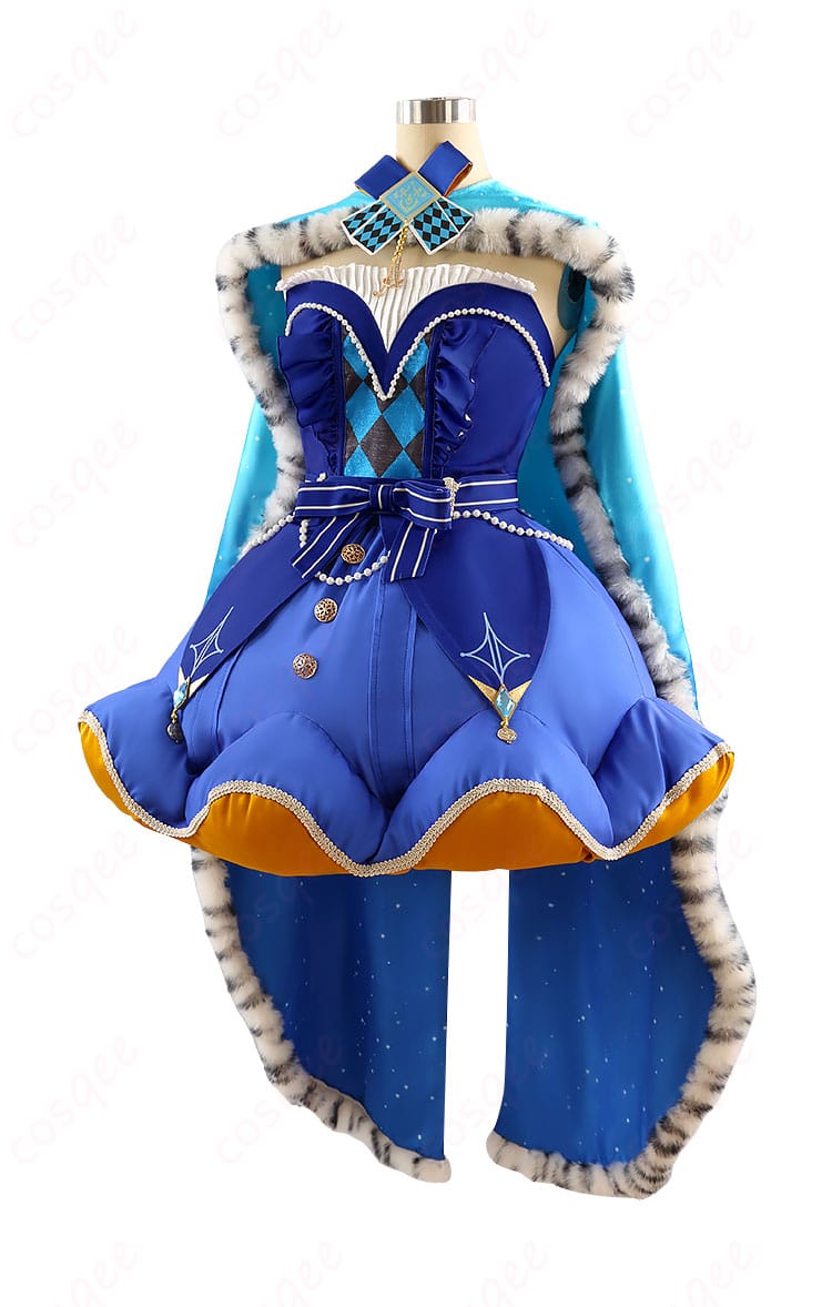 プロジェクトセカイ 鳳えむ クイーン・オブ・ダイヤ コスプレ衣装 左側