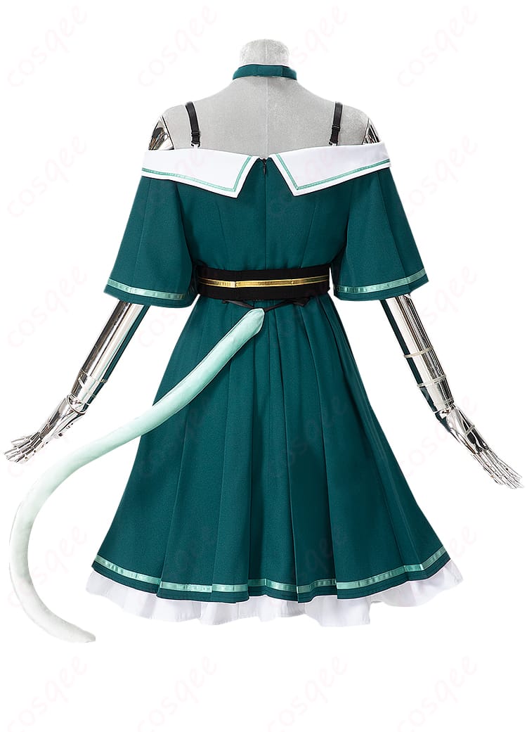 草薙寧々 コスプレ衣装 cat life 背面デザイン 尻尾と装飾