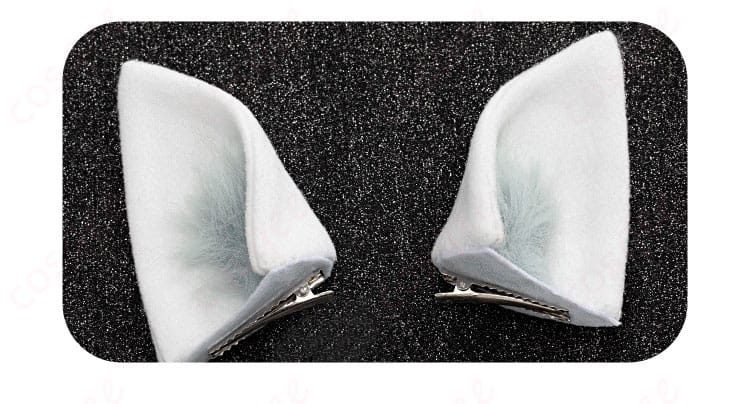 草薙寧々 コスプレ衣装 cat life 耳飾り ディテール