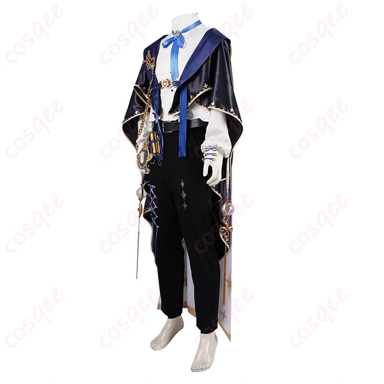 にじさんじ 星導ショウ 鑑定士コスチューム 重ね着が映えるミステリアスな一着 - 2枚目の画像