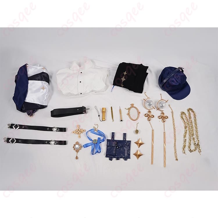 にじさんじ 星導ショウ 鑑定士コスチューム 重ね着が映えるミステリアスな一着 - 7枚目の画像