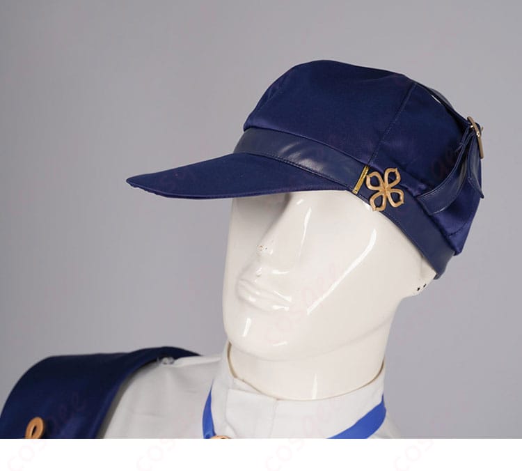 帽子の装飾ディテール。キャラクターの特徴的なアイテムを忠実に再現。