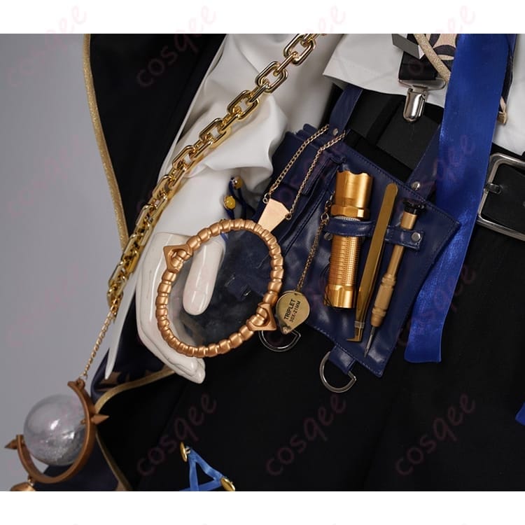 にじさんじ 星導ショウ 鑑定士コスチューム 重ね着が映えるミステリアスな一着 - 5枚目の画像