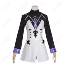 アークナイツ エブラナ コスプレ衣装 ダークエレガントに映える重厚シルエット - 3枚目の画像（サムネイル）