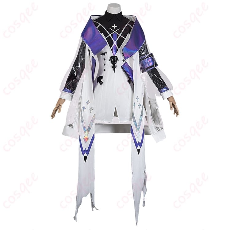 アークナイツ エブラナ コスプレ衣装 ダークエレガントに映える重厚シルエット - 1枚目の画像