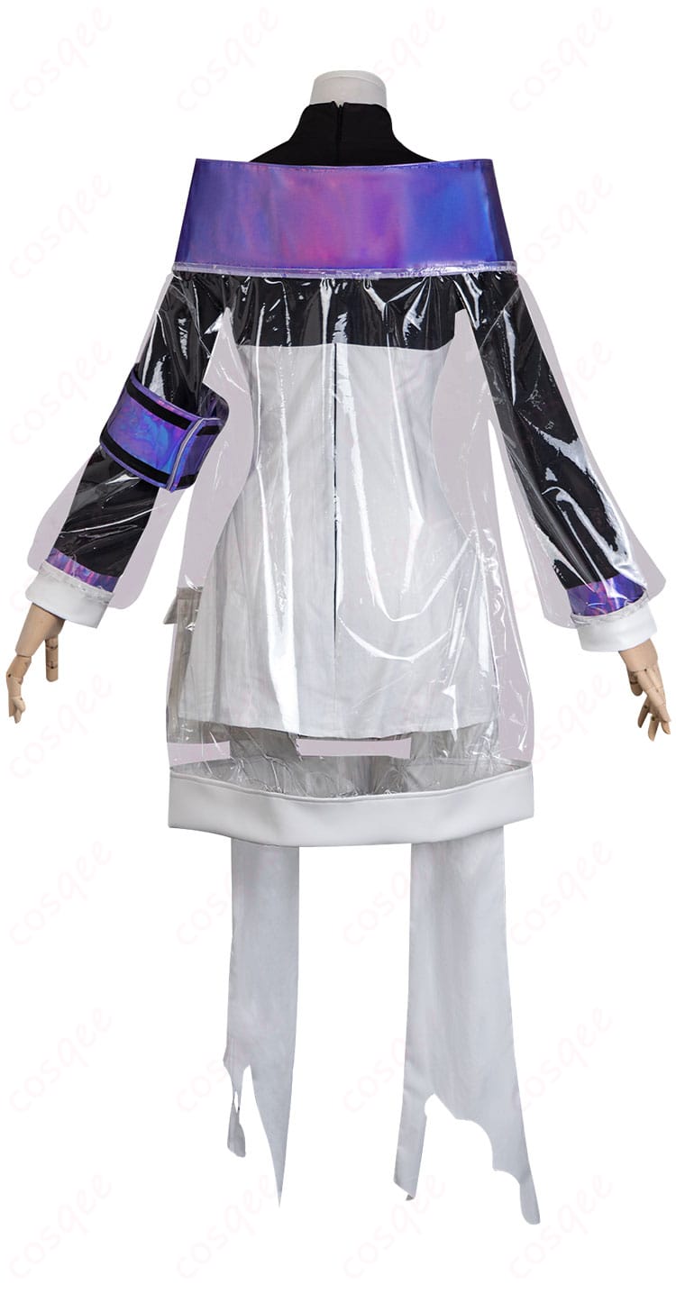 アークナイツ エブラナ・ダブリン コスプレ衣装の背面画像。細部までこだわったデザインが特徴。