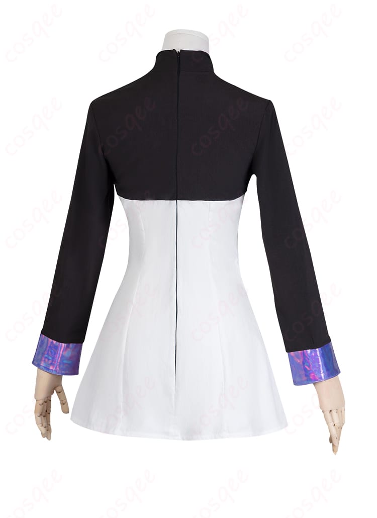 コスプレ衣装の背面装飾ディテール。アークナイツのキャラクターの特徴的なデザインが表現されています。