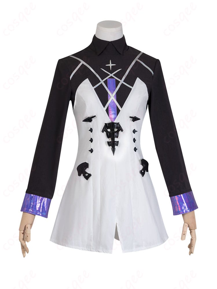 エブラナ・ダブリン コスプレ衣装の前面の装飾ディテール。細やかな刺繍と高再現度のディテールが魅力。