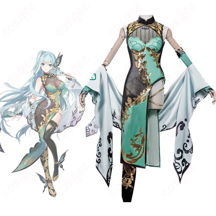 蒼穹（CangQiong）コスプレ衣装とキャラクターの組み合わせイメージ。