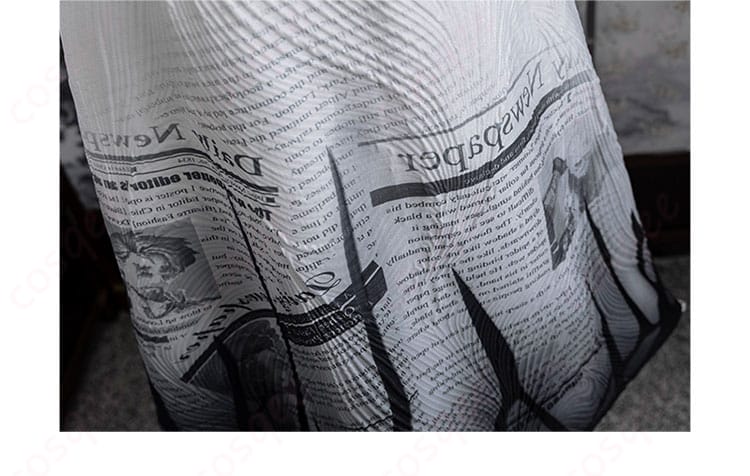 冒険家(カート・フランク)コスプレ衣装の衣裾装飾の詳細