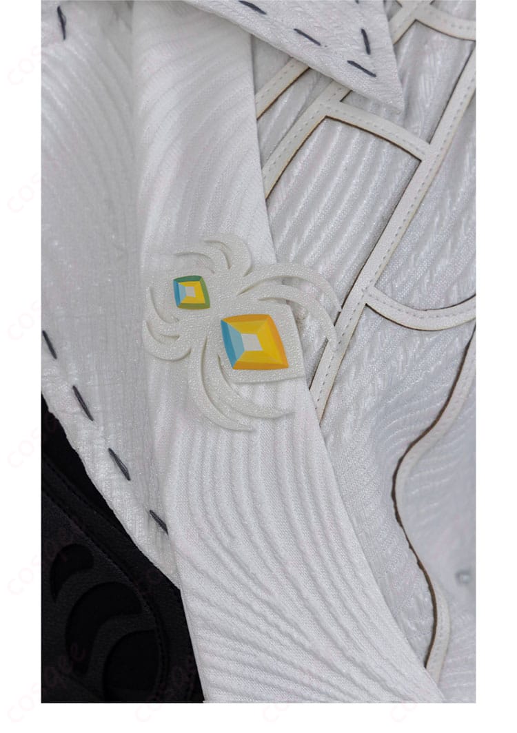 冒険家(カート・フランク)コスプレ衣装の衣領装飾詳細