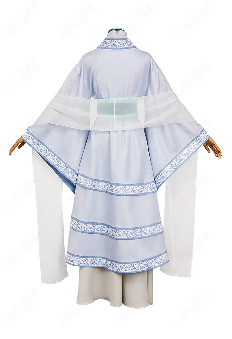 薬屋のひとりごと 壬氏(ジンシ) コスプレ衣装 月精の背面画像。