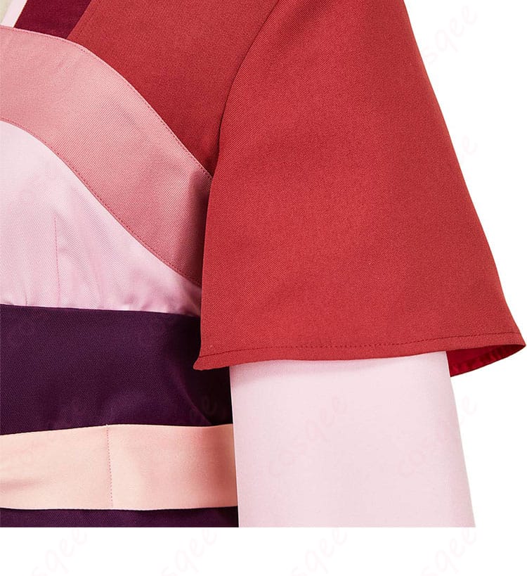 薬屋のひとりごと 猫猫(マオマオ)コスプレ衣装の袖装飾。細部までこだわった刺繍と装飾が特徴。